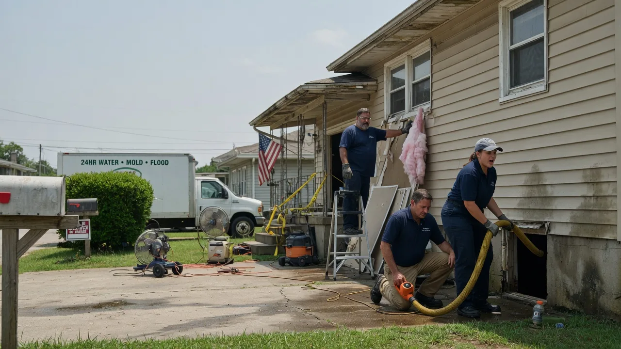 Water Damage Repair in Effingham, KS near me